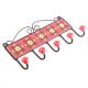 Red Yellow Tiny Flower Tiles Hooks